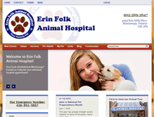 Tablet Screenshot of erinfolk.com
